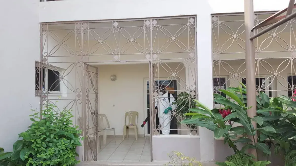 Désinfection de villa résidentielle